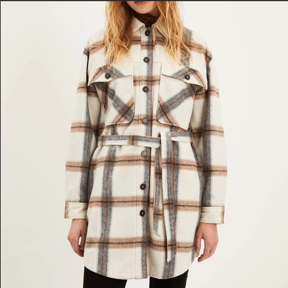 Frank and Oak - Wool Plaid Shacket - Picture 2 of 7